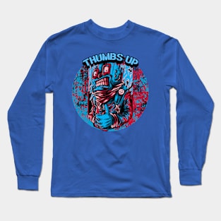 Thumbs Up Graphic Long Sleeve T-Shirt